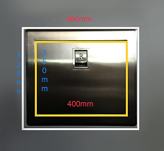 Rubbish chute size 5